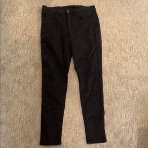 High waist. Jegging